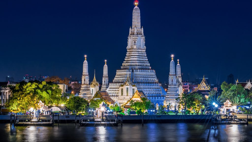 Thailand Bangkok Temples Rivers 1