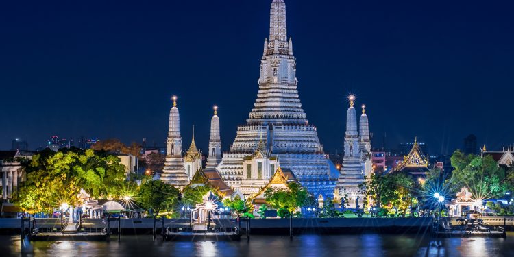 Thailand Bangkok Temples Rivers